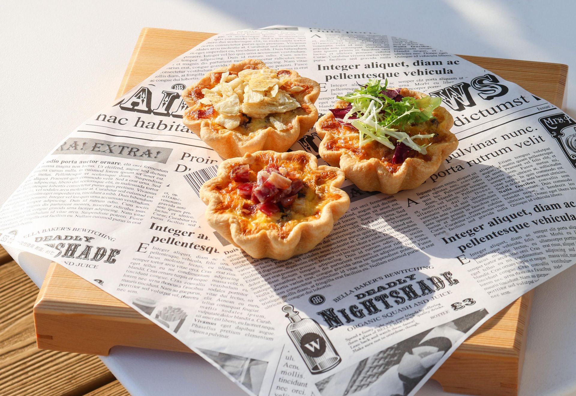 魚池風味・手作香菇鹹派